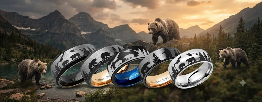 bears in mountain rings