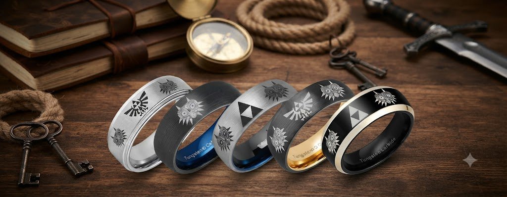 Zelda Major's Mask Rings width=